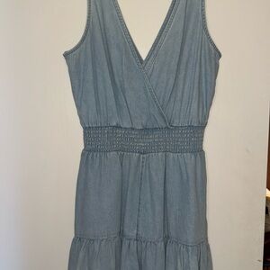 Denim romper